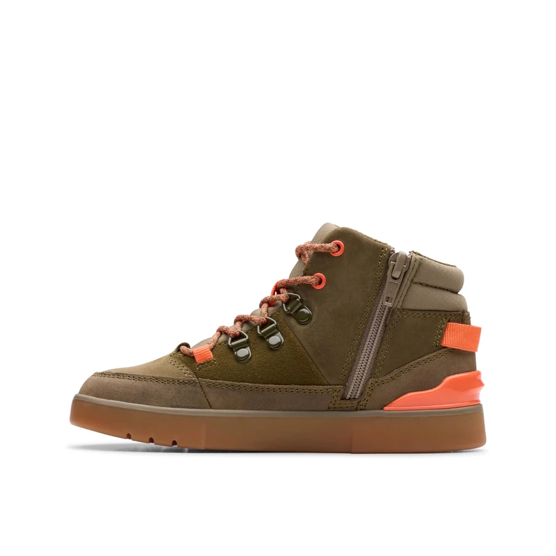 Clarks Oslo Trail K Childrens Khaki, 7.5