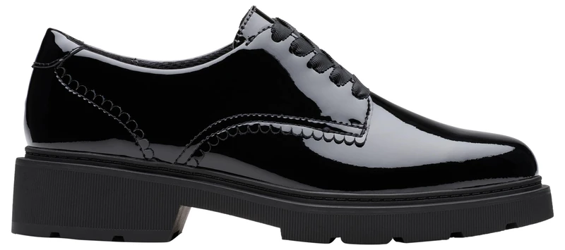 Clarks Premium Eris Pure Y, Black, 6 UK