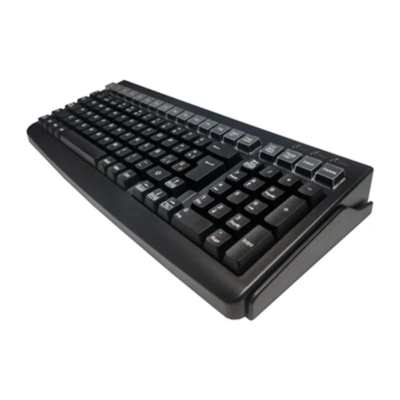 Mustek MKB-800M QWERTY Spanish Black Keyboard - EAN Brand: 8435602907648