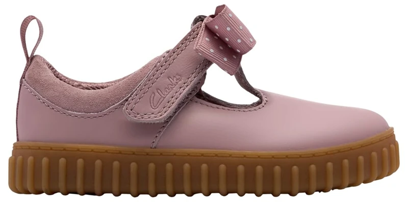 Clarks Cove Bow T. Childrens Dusty Pink, 6