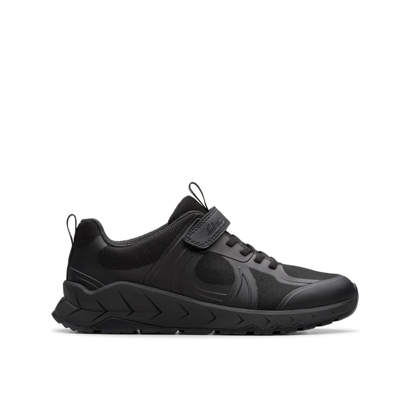 Clarks Selva Edge K Childrens Black, 12