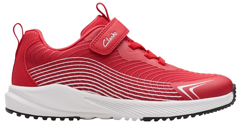 Clarks Premium Deyes Dash K, Red, 13 UK Child