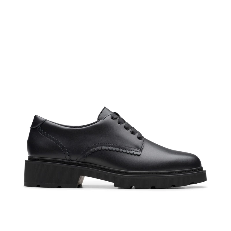 Clarks Premium Eris Pure Y, Black, 5 UK