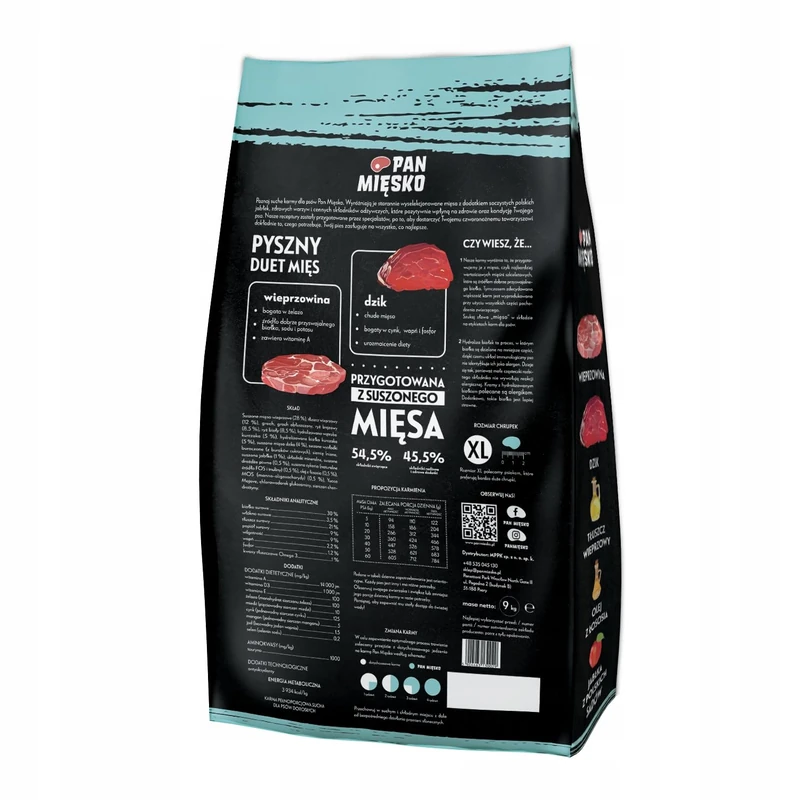 PAN MIĘSKO Pig Feed 9 kg - Brand: PAN MIĘSKO - EAN: 5905342292395