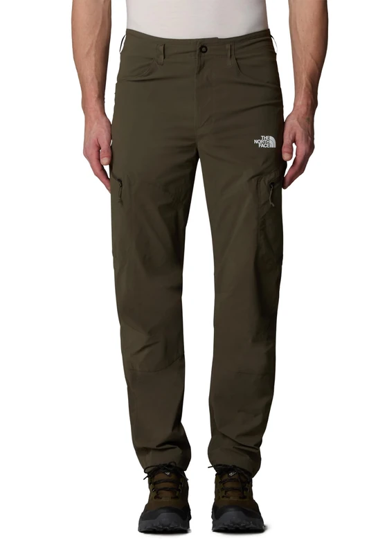 The North Face Men's Exploration Reg Tapered Pants, Khaki Stone, 38