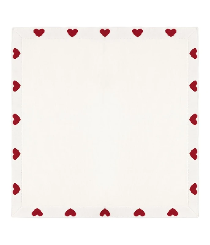 Petit Bateau Newborn Cotton Blanket, Marshmallow/Terkuit, One size