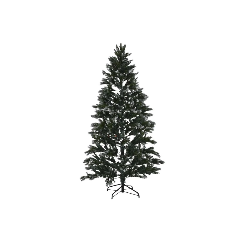 Home ESPRIT Christmas Tree Green Metal Snowy Polyethylene 130 x 130 x 210 cm, One Size