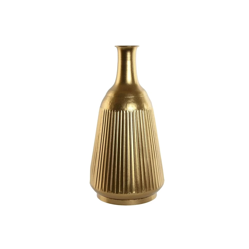 Home ESPRIT Vase Golden Metal Modern 29 X 29 X 57.5 cm - Brand: Home ESPRIT - EAN: 8424002174422