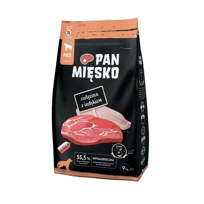 PAN MIĘSKO Beef Feed 9 kg - Brand: PAN MIĘSKO - EAN: 5905342291985