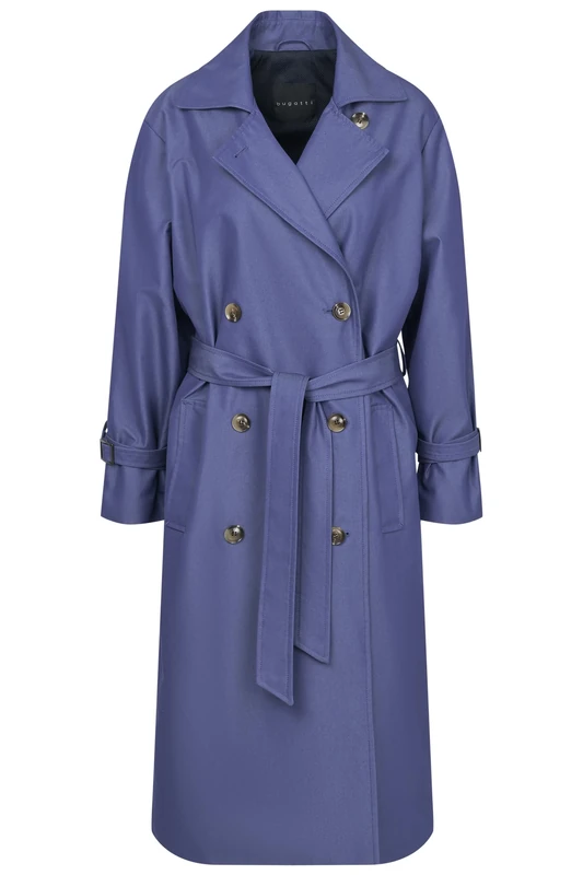 bugatti Women's 760900-71291 Trench Coat, 60-Blue, 20