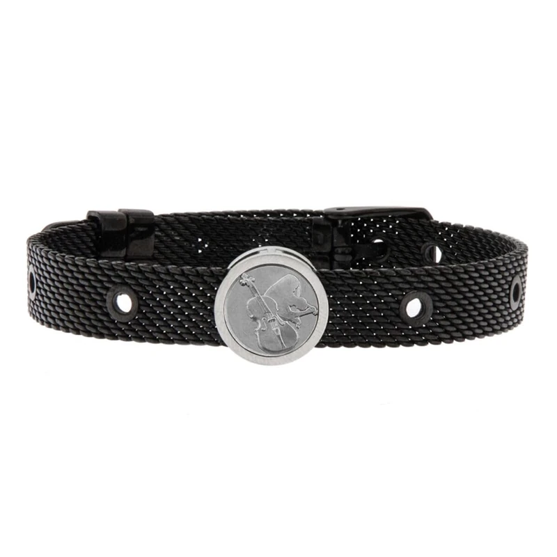 Talent Jewels Men's Bracelet TJA-4-09-03-2-215 Black - Brand EAN: 8050506116660 - Image 1