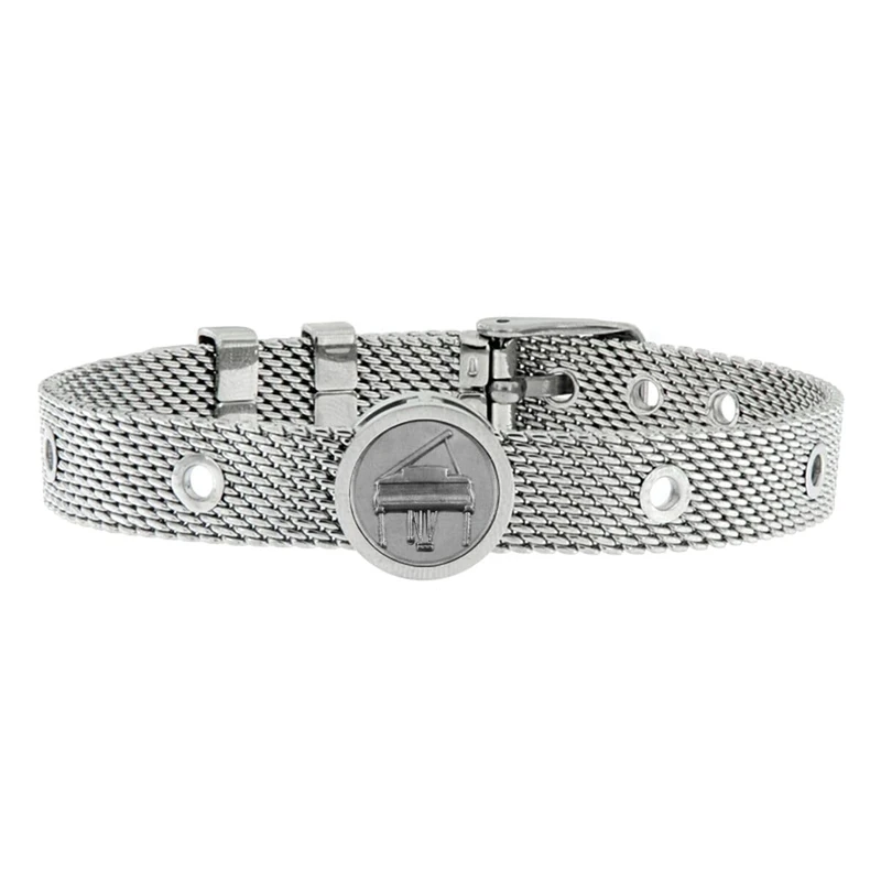 Talent Jewels Men's Bracelet TJA-4-06-03-1-215 Silver - Brand EAN: 8050506116523