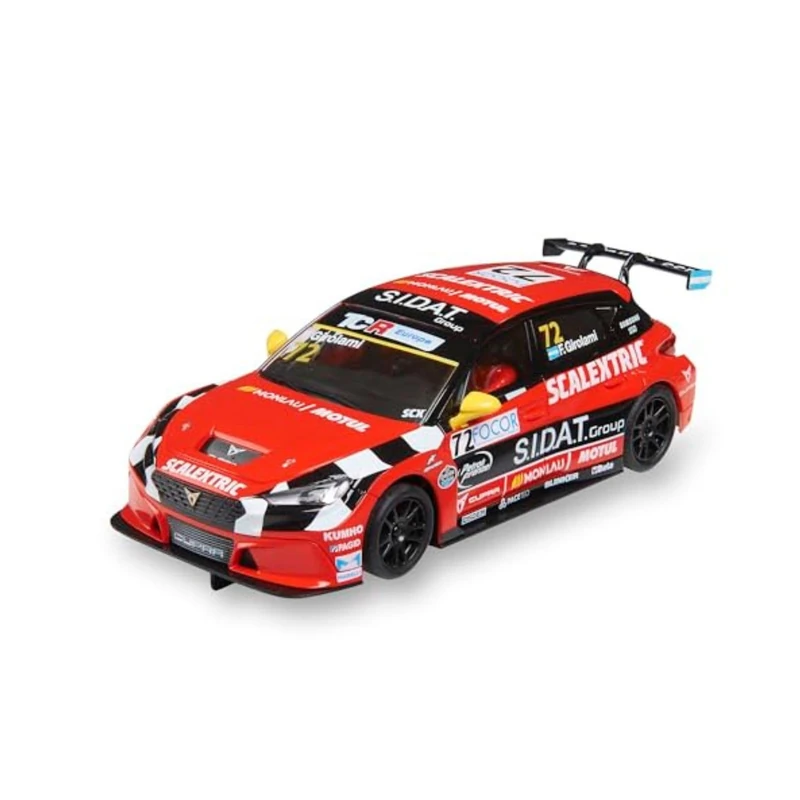 SCALEXTRIC - Advance Racing Vehicle - Slot Car Scale 1:32 (Cupra León Competition - Team Monlau)