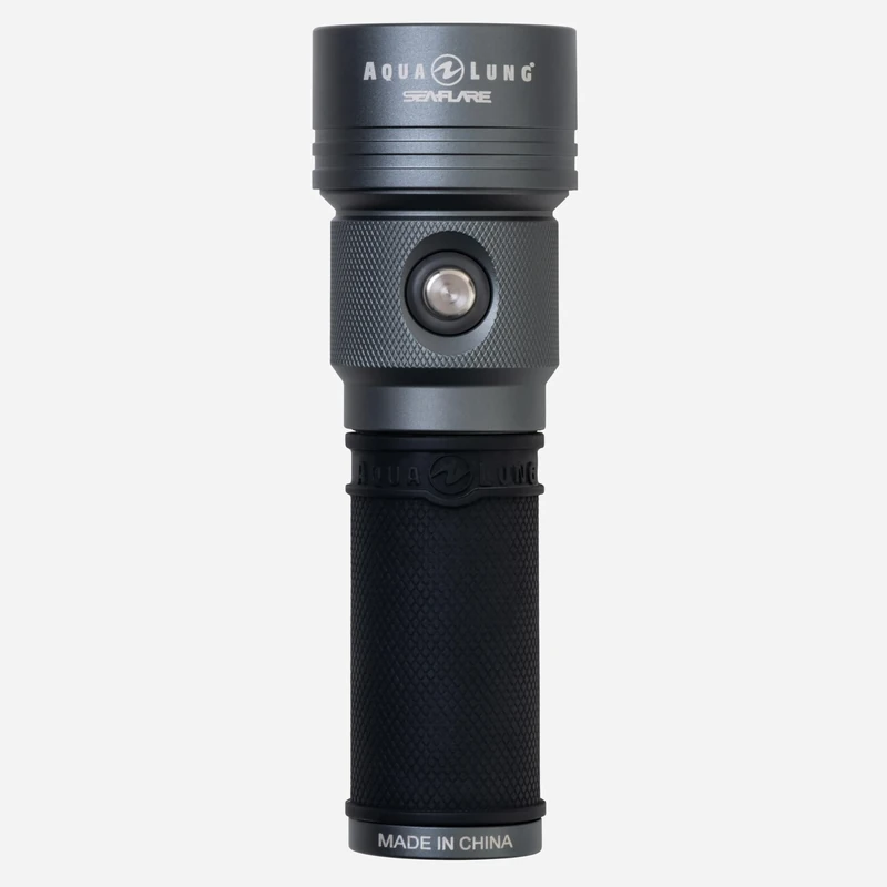 Aqualung Seaflare Pack - Led Diving Torch with 1800 Lumens, Phosphorescent Deflectors Included, 3 Intensity Levels for Optimal Visibility, Ergonomic Design for Day Or Night Dives.