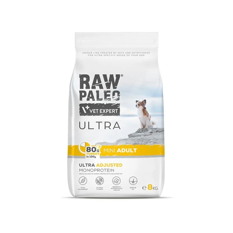 VETEXPERT Raw Paleo Turkey Food 8 kg - Brand: VETEXPERT - EAN: 5902414210967