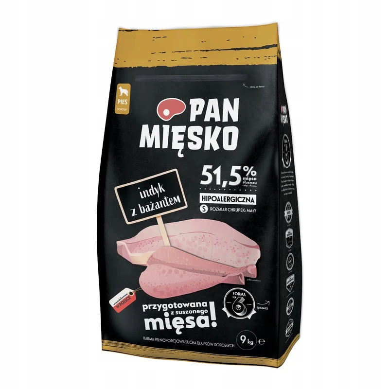 PAN MIĘSKO XS Turkey 9 kg - Brand: PAN MIĘSKO - EAN: 5905342292425