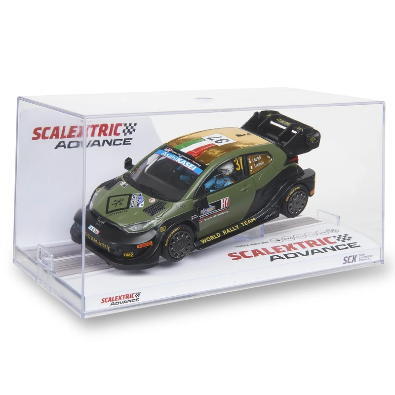 SCALEXTRIC - Advance Racing Vehicle - Slot Car Scale 1:32 (Toyota Yaris WRC - Bertelli)