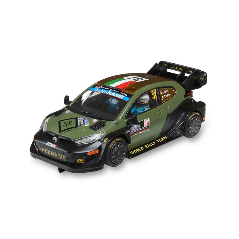 SCALEXTRIC - Classic Racing Vehicle - Slot Car Scale 1:32 (Toyota Yaris WRC - Bertelli)