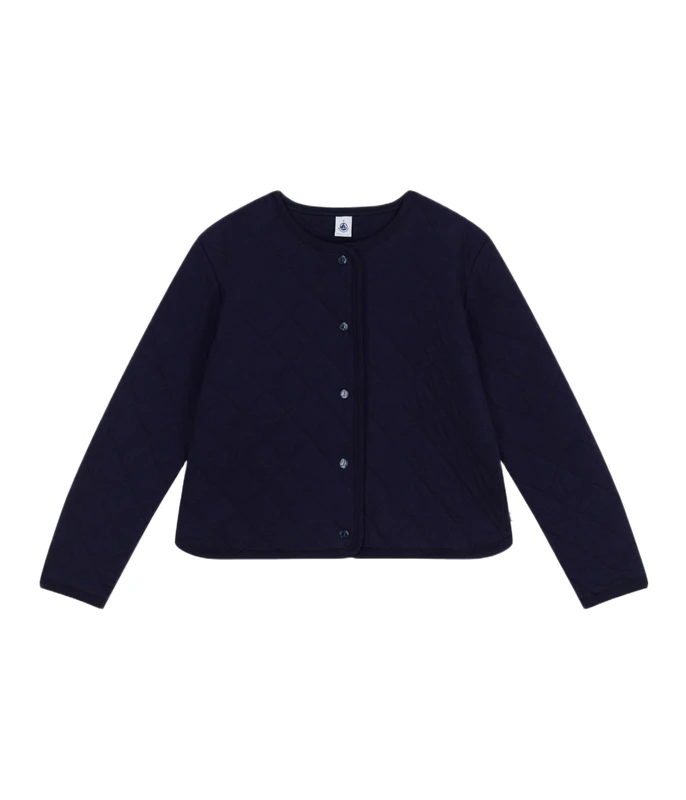 Petit Bateau Women's Plain Cotton Cardigan, Evening, XS