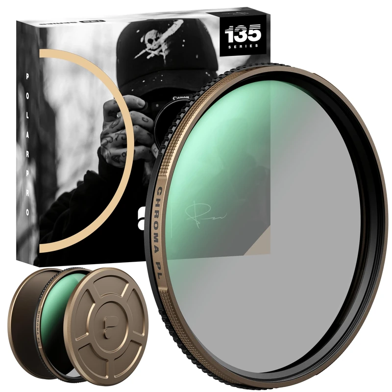 PolarPro - 135 Series - Chroma CP Filter - 49mm - Camera Filter - Created By Peter McKinnon