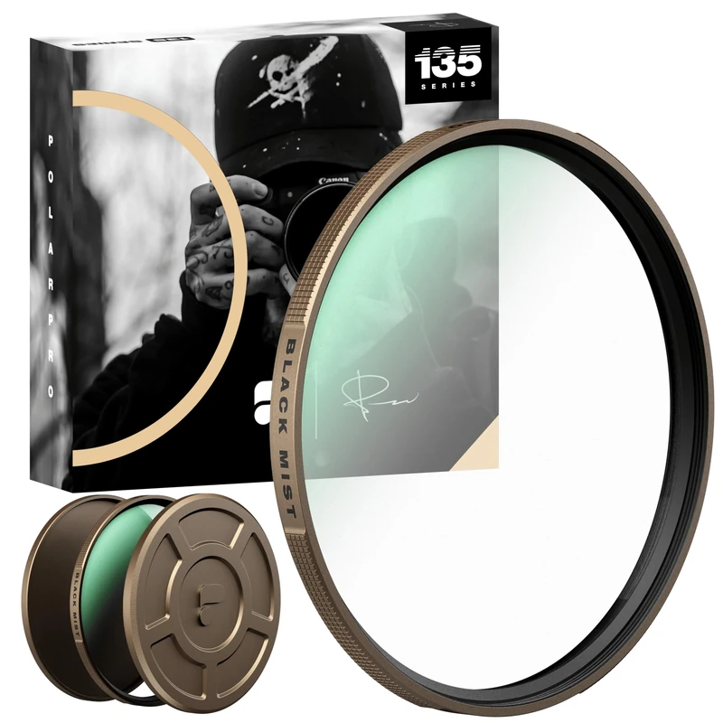 PolarPro - 135 Series - Black Mist Filter - 67mm - Camera Filter - Created By Peter McKinnon