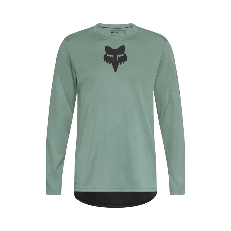 Fox Racing Men's Ranger Long Sleeve Mountain Bike Jersey, Pine, X-Large