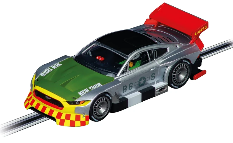 Carrera Digital 132 20032066 Ford Mustang GTY New Crow 1:32 Scale Slot Car With Working Front, Rear & Tail Lights Suitable For Ages 8 Years+