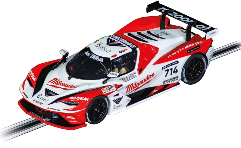 Carrera Digital 132 20032067 KTM X-Bow GTX Razoon - more than Racing, No.714, Dubai 24h 2024 1:32 Scale Slot Car With Working Front, Rear & Tail Lights Suitable For Ages 8 Years+