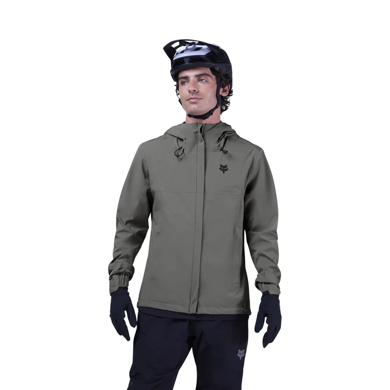 Fox - RANGER WATER JACKET Outerwear - Adult Men's - MTB jacket, cycling outerwear, trail jacket, mountainbike coat, Pewter, M