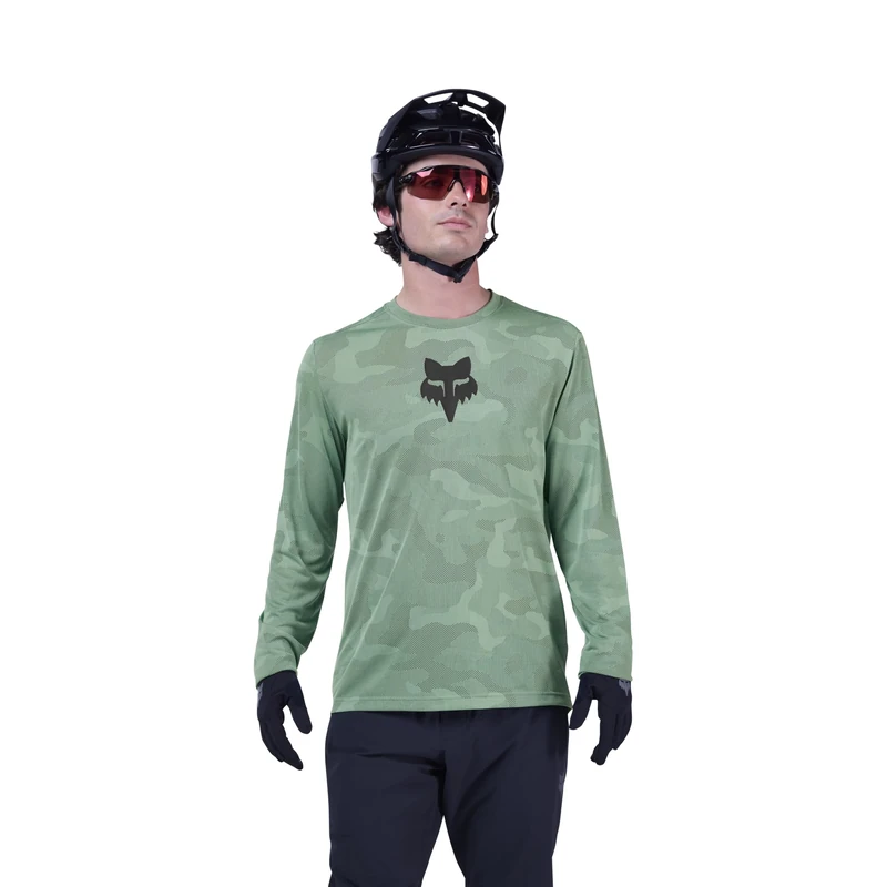 Fox Ranger TRU DRI Pine Long Sleeve Cycling Jersey M
