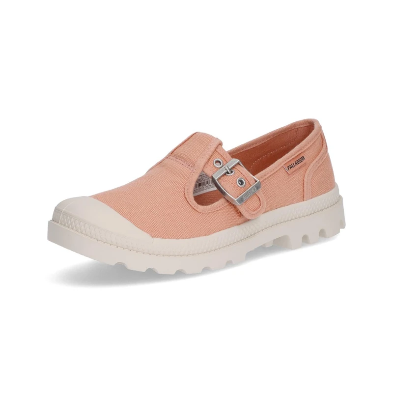 Palladium Women's Pampa M-Jane Washed Mary Flat, Rose Stone, 3.5 UK