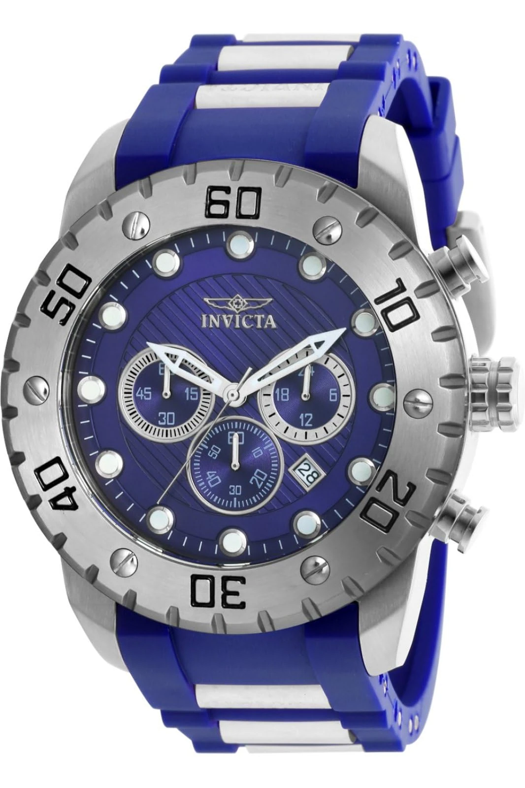 Invicta Pro Diver Stainless Steel Men's Quartz Watch - 50mm