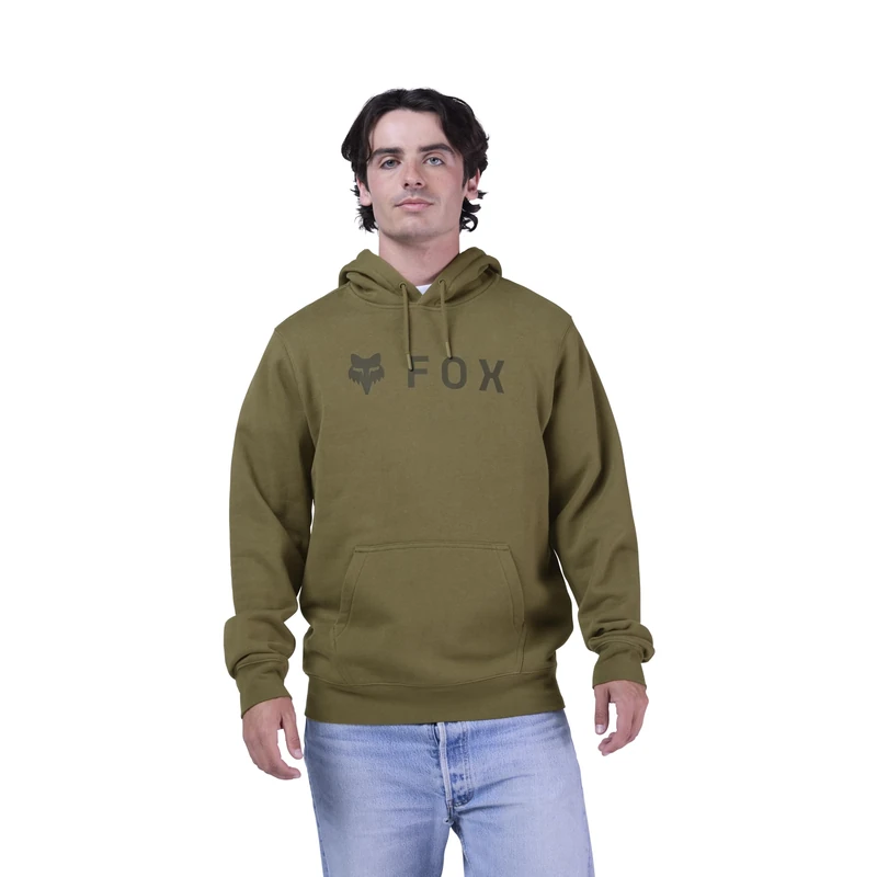 Fox Racing Men's Absolute Fleece Pullover, Olive Green, X-Large