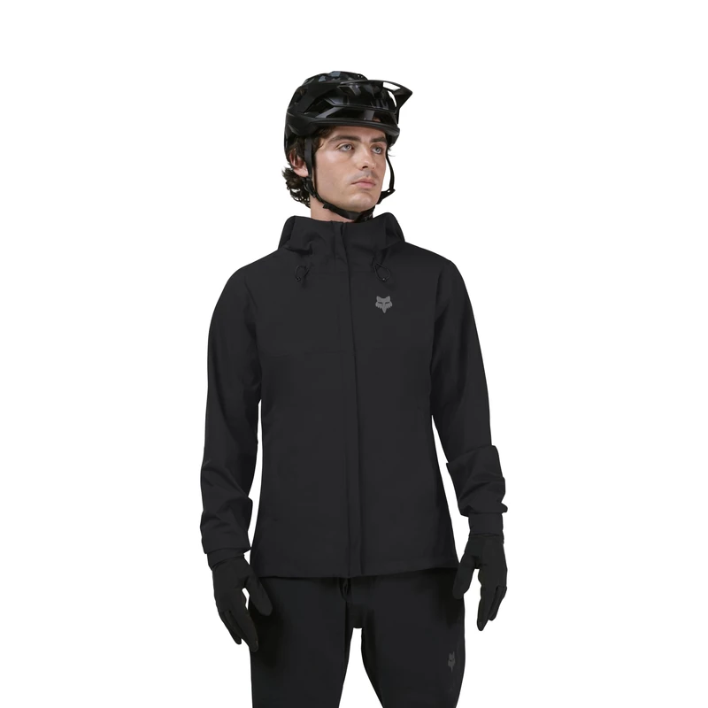 Fox - RANGER WATER JACKET Outerwear - Adult Men's - MTB jacket, cycling outerwear, trail jacket, mountainbike coat, Black, M