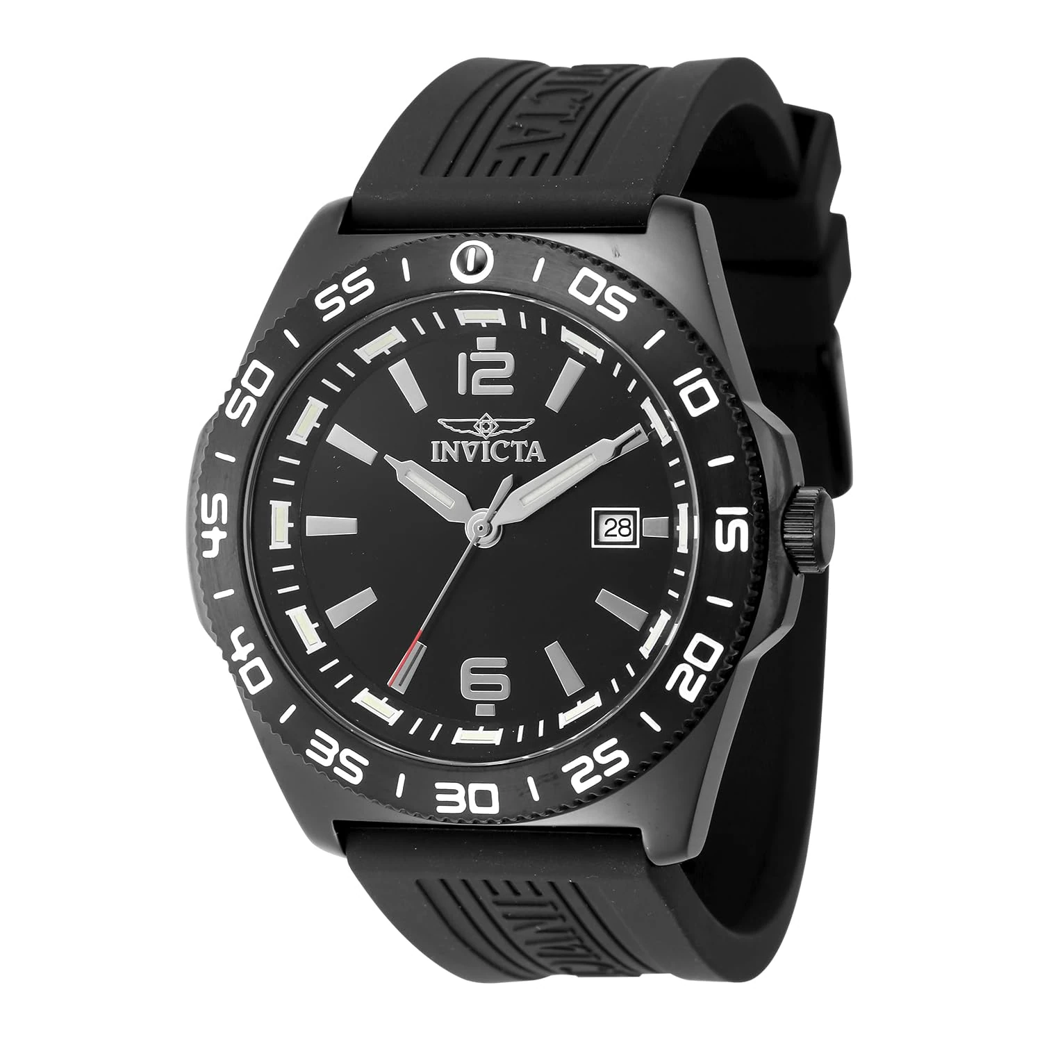 Invicta Coalition Forces 48342 Men's Watch - Waterproof - Analogue - Quartz Movement - Stainless Steel with Black dial - 45mm