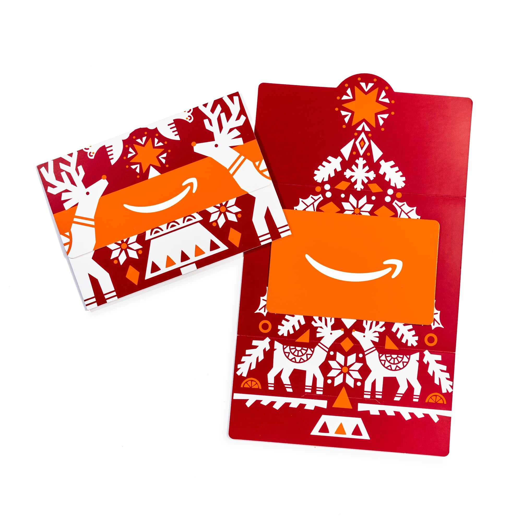 Amazon Gift Card in a Mini Envelope - Delivered by Post - Reindeer Folklore