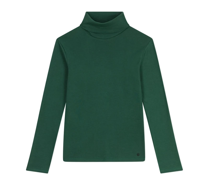 Petit Bateau Women's Iconic Cotton Undershirt, Willow, XXS - Image 1