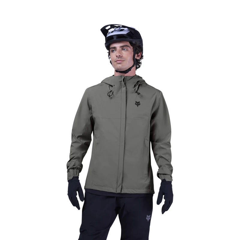 Fox - RANGER WATER JACKET Outerwear - Adult Men's - MTB jacket, cycling outerwear, trail jacket, mountainbike coat, Pewter, XL