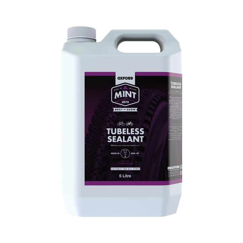 Mint Tubeless Sealant OC189 | Free-flowing Synthetic Latex for all Tyres, 5ltr