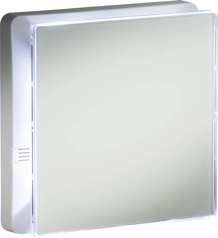 Knightsbridge IP45 100mm/4 inch LED Backlit Extractor Fan with Overrun Timer - White