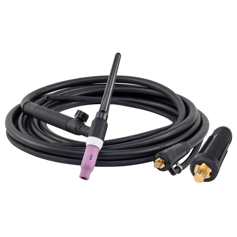 SIP TIG Welding Torch Gun 17V Air-Cooled 4m Cable for TIG Inverter Welder Machine with Valve Head