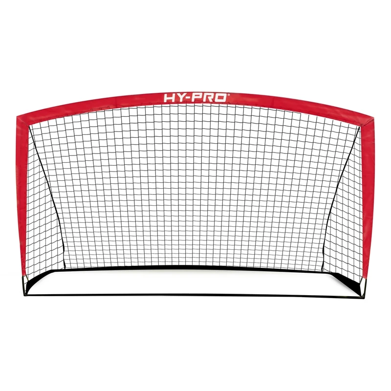 Hy-Pro 9ft x 5ft Flexi Football Goal, Portable Football Goal with Carry Bag for Indoor Outdoor Kids Adults
