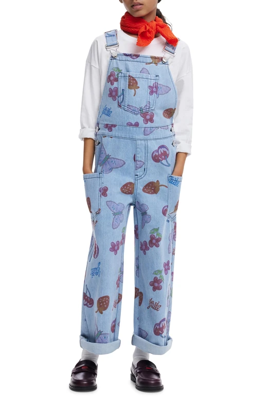 Desigual JUMPSUIT_FR, 5053 DENIM MEDIUM WASH, 7/8