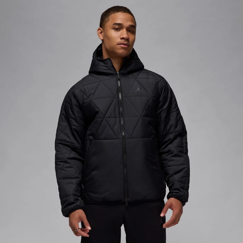 NIKE FZ3162-010 JORDAN SPORT Jacket Men's Black Size XL