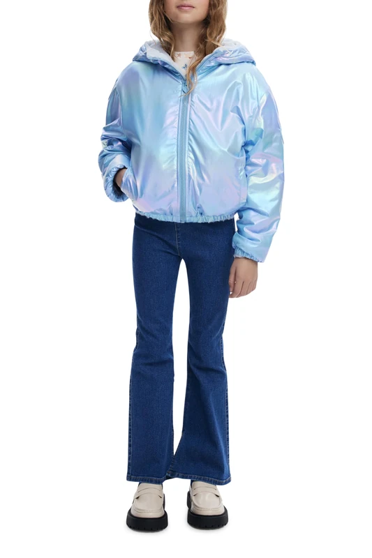 Desigual COAT_SPACE, 5025 SPACE BLUE, 3/4