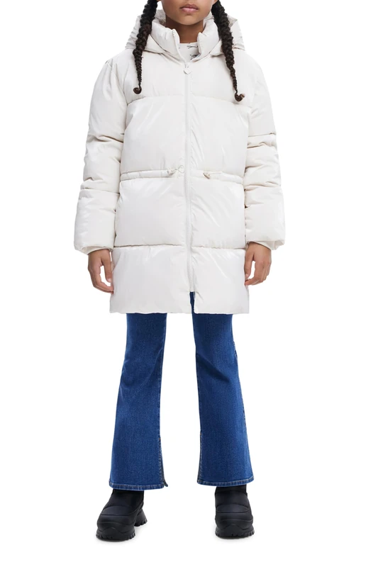 Desigual COAT_CLOUD, 1001 RAW, 7/8