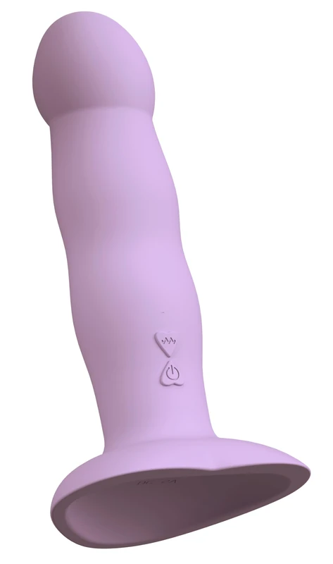 You2Toys Heart Guy Vibrator Purple 19.5 cm