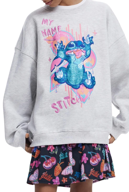 Desigual Sweat_My Name STITICH, 1001 RAW, 9/10 White - Image 1