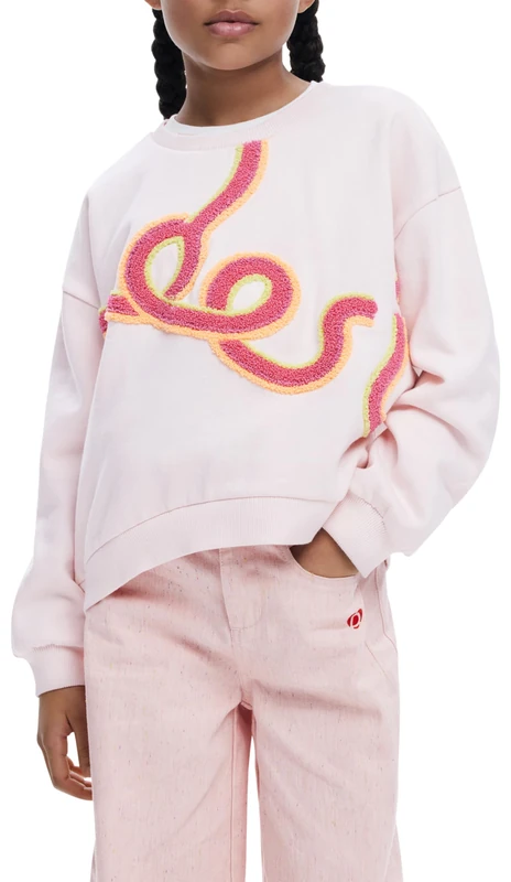 Desigual SWEAT_TERRY, 3018 VENT PINK, 3/4