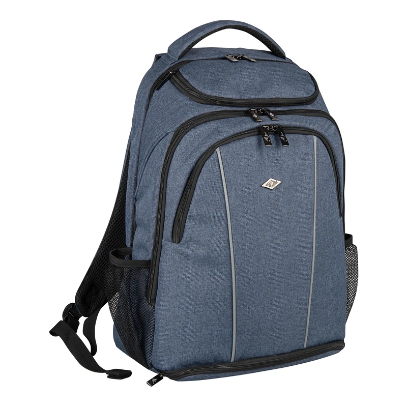 WEDO Unisex Denim Blue Backpack, denim, Mittelgroße - Image 1